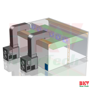 Phòng sấy gỗ thông 30P – Sấy 25–30m³, tiết kiệm điện
