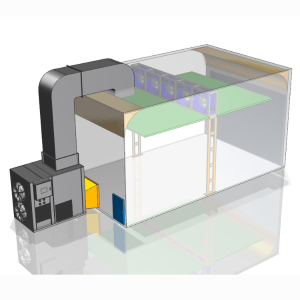 Phòng Sấy Gỗ 25m³ - Sấy gỗ Hiệu Quả, Tiết Kiệm Điện
