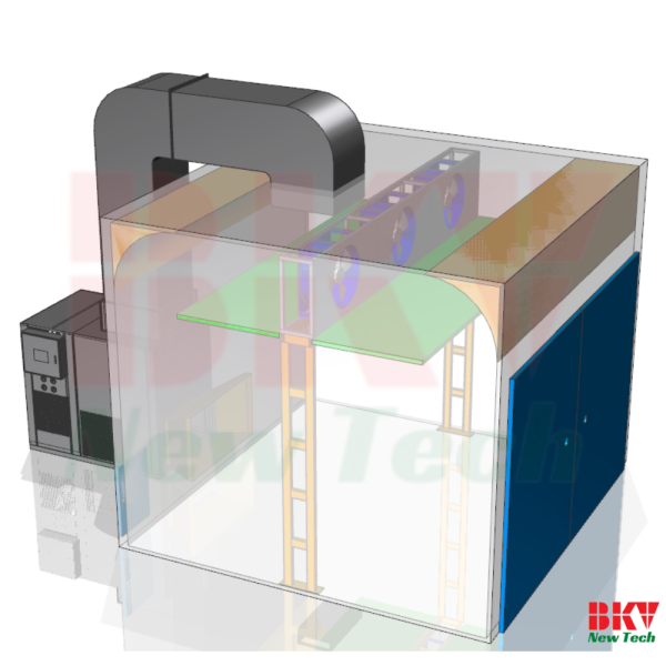 Phòng sấy gỗ thông 15P – Tiết kiệm điện, sấy 10–15m³