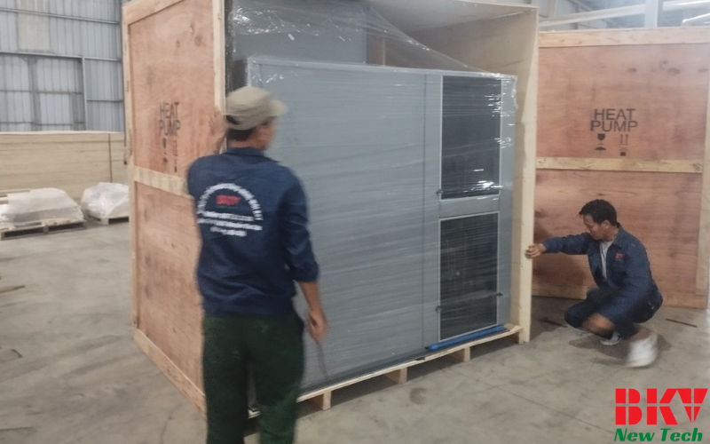 Máy sấy gỗ bơm nhiệt BKV