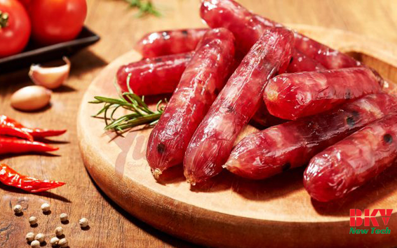 Ưu điểm khi sấy lạp xưởng bằng máy BKV